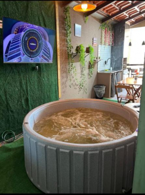 Casa com jacuzzi